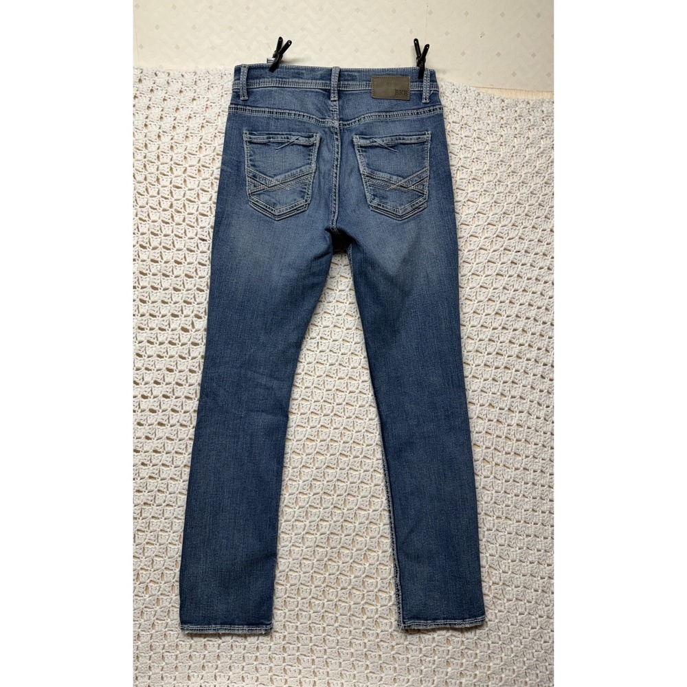 BKE Alec Jeans Men's 30x32 Blue Denim Straight Leg Cotton Blend Style ABP5099